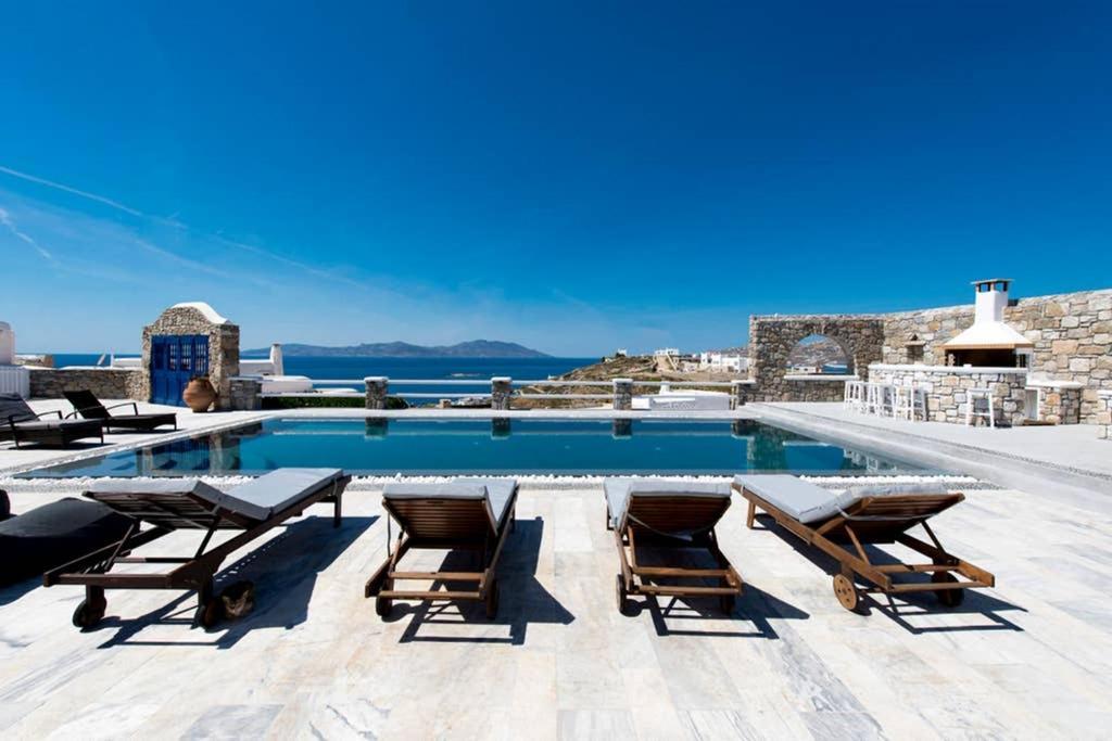 Villa Orion Mykonos - Blue Views Mykonos Villas Mykonos Town Екстериор снимка