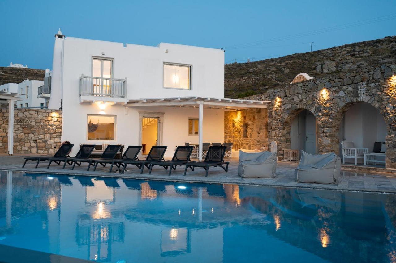 Villa Orion Mykonos - Blue Views Mykonos Villas Mykonos Town Екстериор снимка