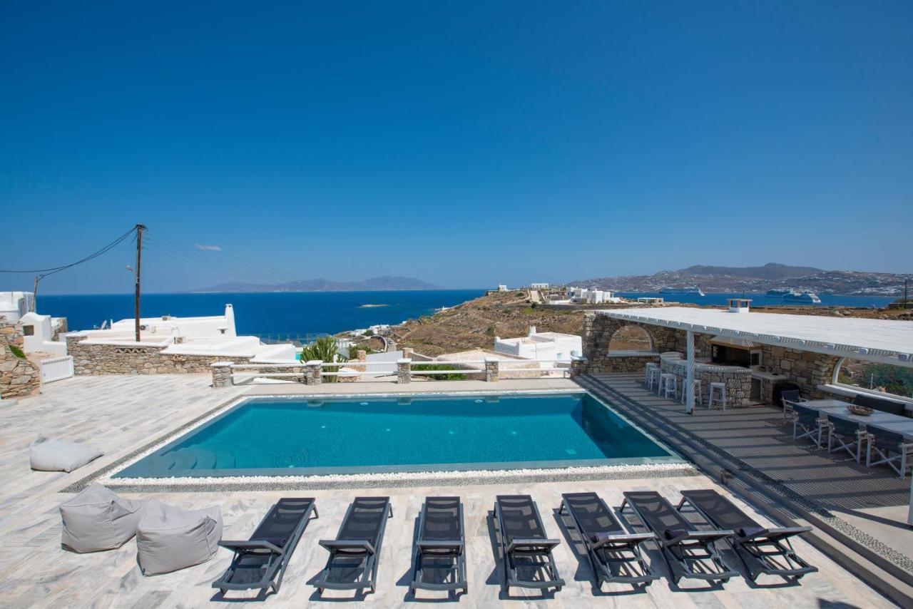 Villa Orion Mykonos - Blue Views Mykonos Villas Mykonos Town Екстериор снимка