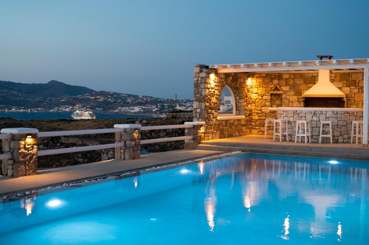 Villa Orion Mykonos - Blue Views Mykonos Villas Mykonos Town Екстериор снимка