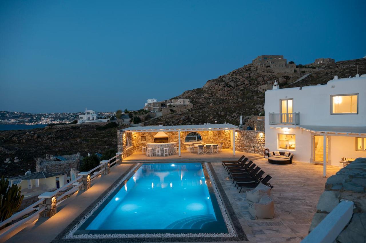 Villa Orion Mykonos - Blue Views Mykonos Villas Mykonos Town Екстериор снимка
