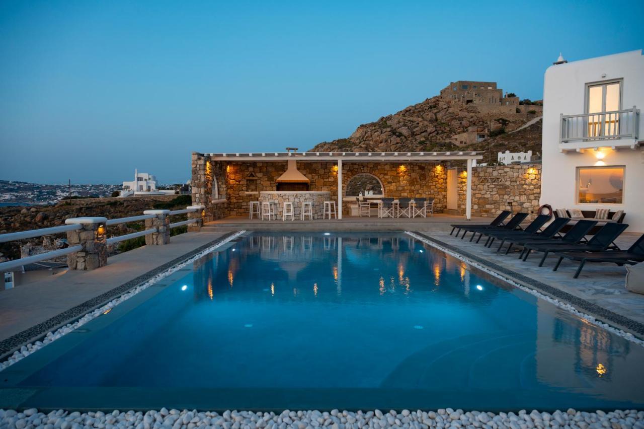 Villa Orion Mykonos - Blue Views Mykonos Villas Mykonos Town Екстериор снимка