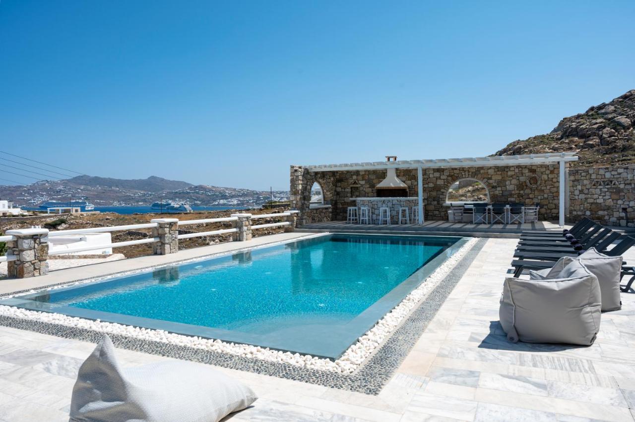 Villa Orion Mykonos - Blue Views Mykonos Villas Mykonos Town Екстериор снимка